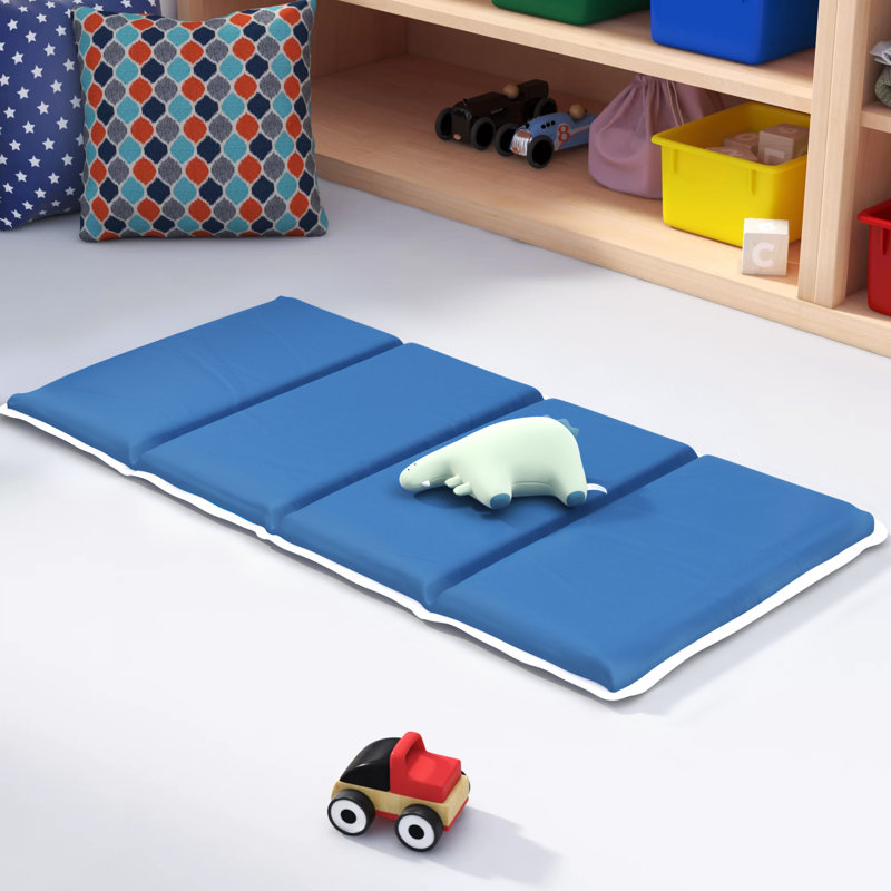 Children's Factory Tough Duty 2" Thick Folding Nap Mat & Reviews Wayfair